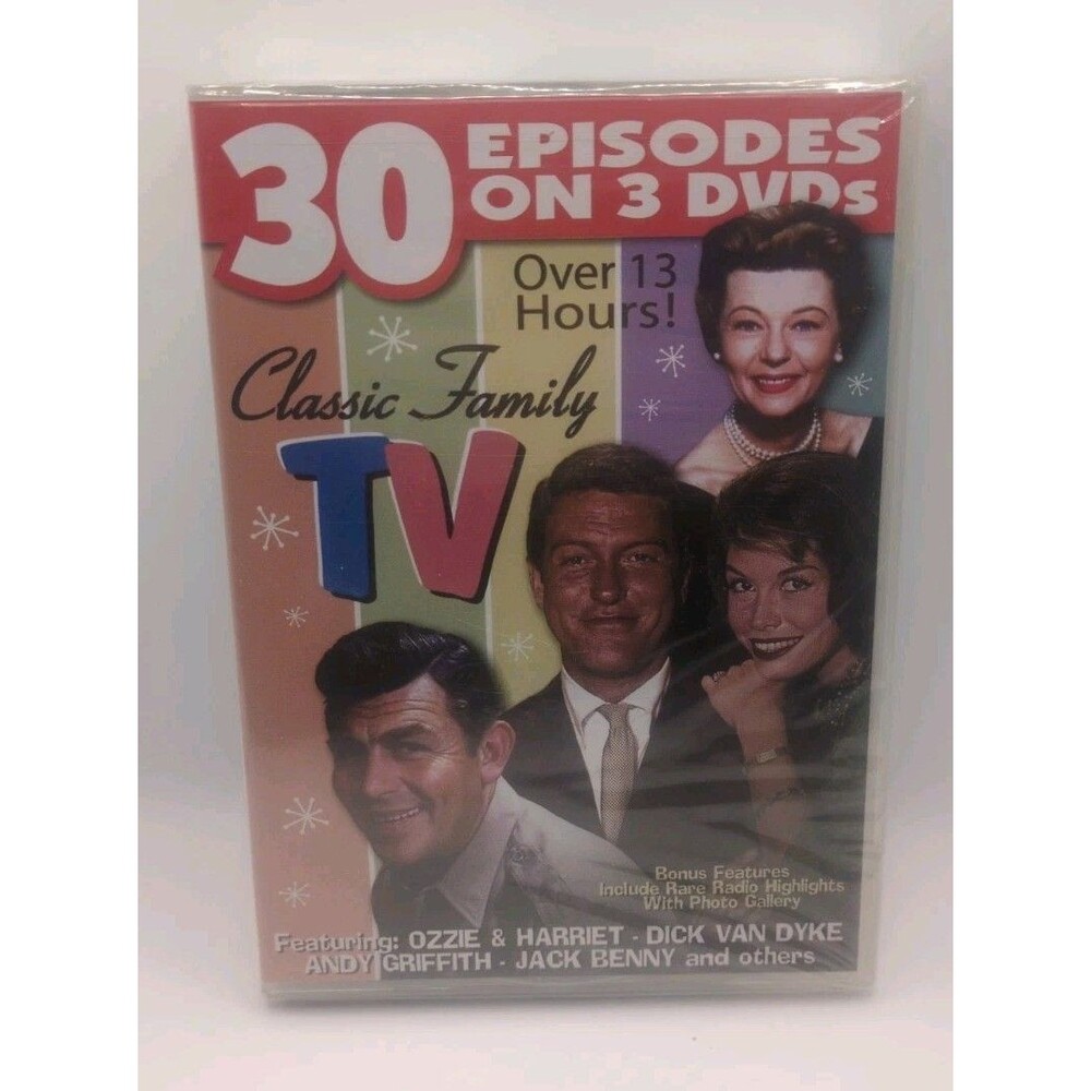 Classic Family TV DVD 2005, 3-Disc Set 30 Episodes New Sealed